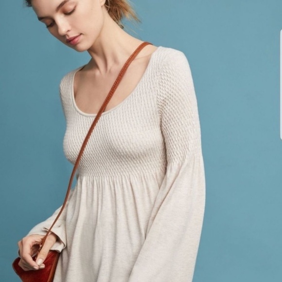 Anthropologie Sweaters - Anthropologie Knitted & Knotted Baby Doll Sweater